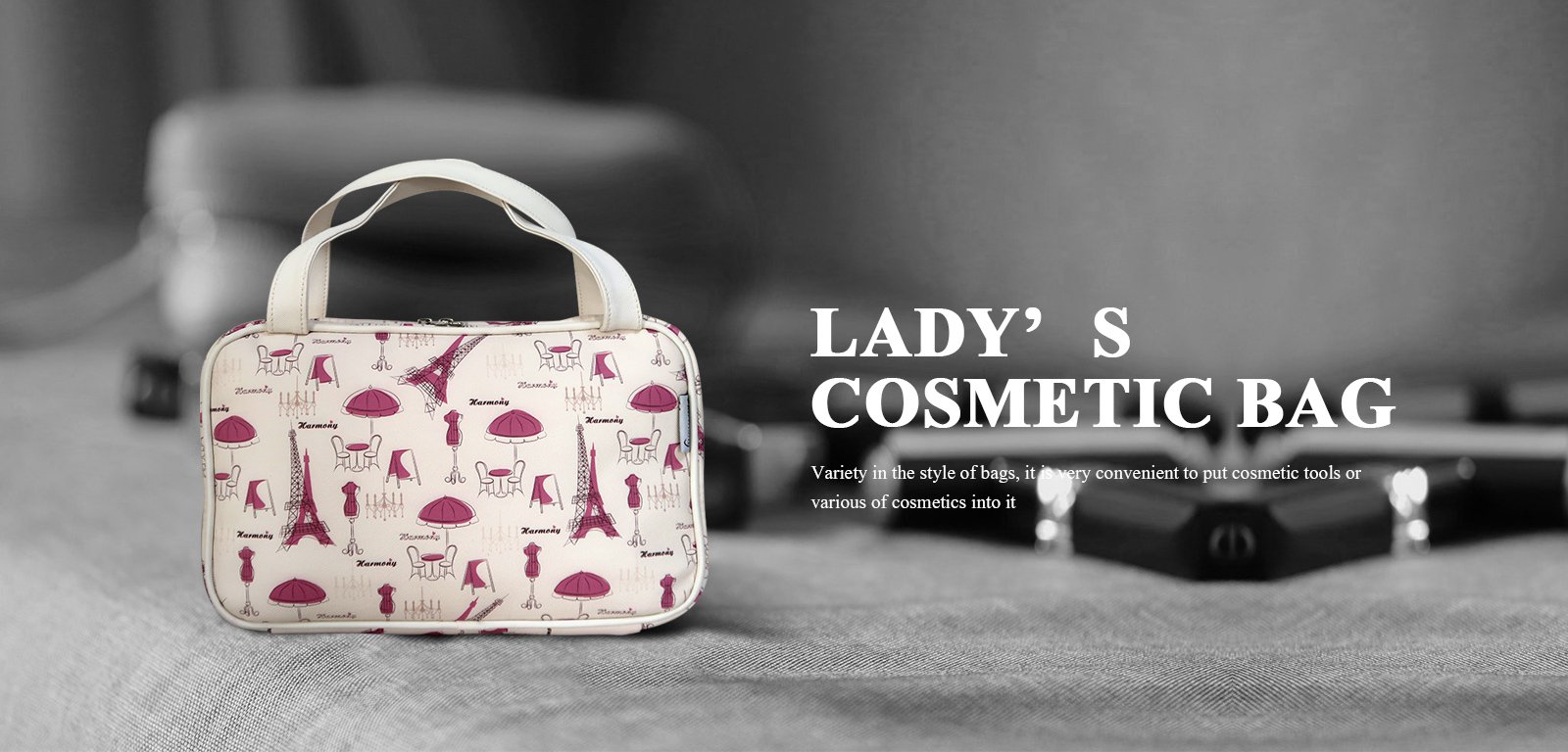 Lady cosmetic bag